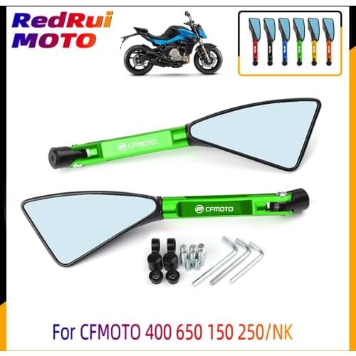 For CFMOTO 400NK 650NK 150NK 250NK 400 650 150 250/NK Aluminum CNC Motorcycle Side Mirror rearview Mirrors Motorcycle Accessorie