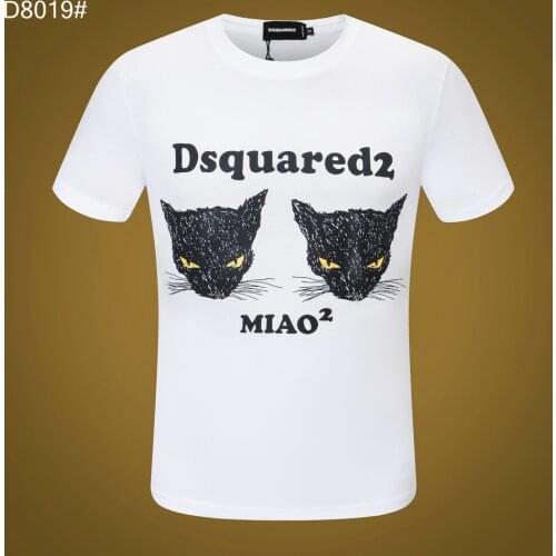 Free Shipping High Quality Authentic 2021 New T-Shirt D2 O-Neck Short Tees Sleeve Shirt Tops DSQ2 Mens Clothing