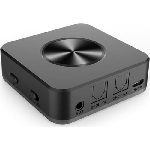 Bluetooth transmitter for TV adapter, optical SPDIF Aux stereo 3.5mm audio TV transmitter speaker receiver