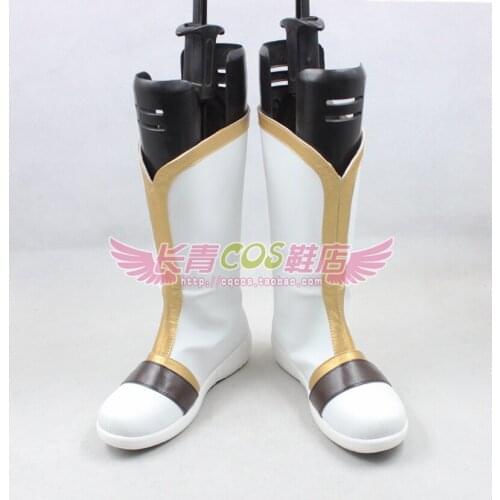 Galaxy Angel Mint Blancmanche Cosplay Shoes Boots C006