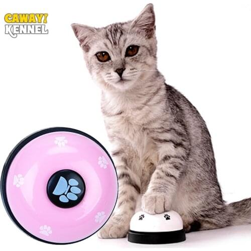 CAWAYI KENNEL Cats Dog Toy Pet Training Bell Dinner Calling Toys for dog Supplies zabawki dla psa juguete perro honden speelgoed