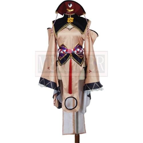 Fate Grand Order FGO Ibaraki Doji Cheongsam Cosplay Costume Christmas Style Halloween Uniform Customize Any Size