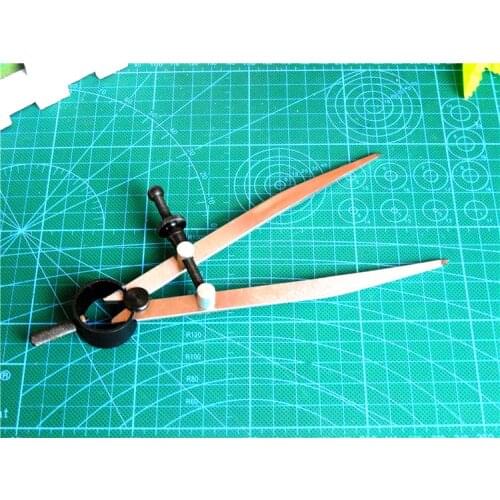Leather space edge line fixed compass high quality DIY leather scriber overstitch big size 1-180mm adjustable