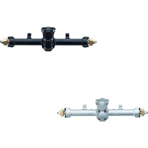 Metal Rear Axle Complete Axles for Axial SCX24 90081 AXI00001 1/24 RC Crawler Car Upgrade Parts Accessories