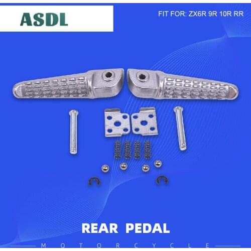 Motorcycle Rear Rider Footrest Foot Peg Pedal For Kawasaki ZX6R ZX9R ZX10R ZX-6R ZX-9R ZX-10R ZX-6RR ZX-9RR ZX-10RR