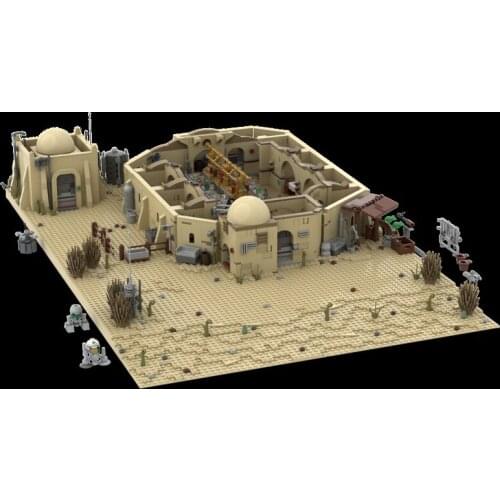 Creator Serie Raum Wars EINE Neue Hoffnung Mos Eisley-Cantina Skywalke MOC Bausteine Ziegel DIY Spielzeug Fr Kinder chrismas Ge