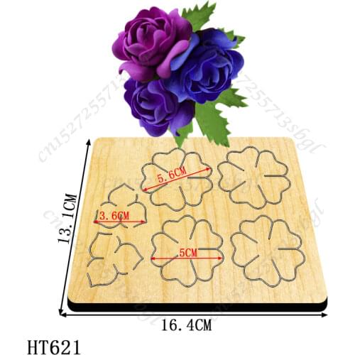 Flowers Cutting dies - New Die Cutting And Wooden Mold,HT621 Suitable For Common Die Cutting Machines On The Market
