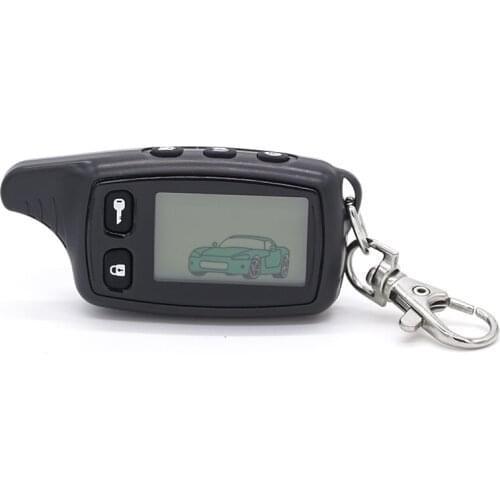 TW 9010 LCD Remote Control Key FobTamarack for Russian Version Tomahawk TW9010 two way car alarm system /Tomahawk TW-9010