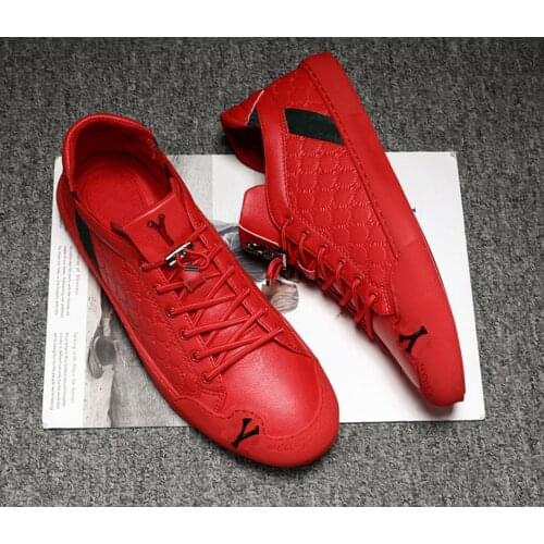 Luxury Male sneakers loafers shoes original designer shoes mens leather casual shoes running shoes for men with free shipping