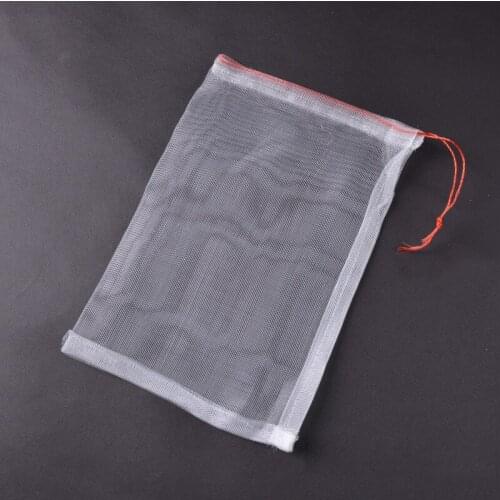 Nylon Net Insect-protection Bag Gauze Rice Soaking Fruit Vegetable Bag Bird-protection Bag Drawstring Mesh Bag