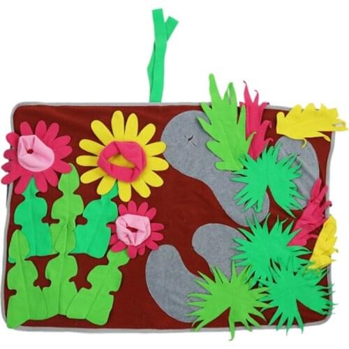 Dog Puzzle Snuffle Mat Anti-Choke Slow Dispensing Feeder Interactive Cat Puppy Training Play Games Food Feeding Intelligence Toy