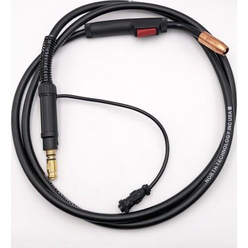 North NT-1 MIG welding torch air cooled welding gun with Tweco Connector 3 Meters