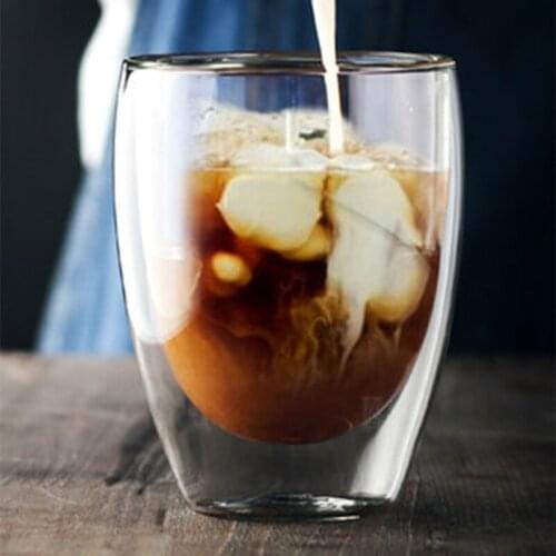 YUCHI Double Wall Glass Cups