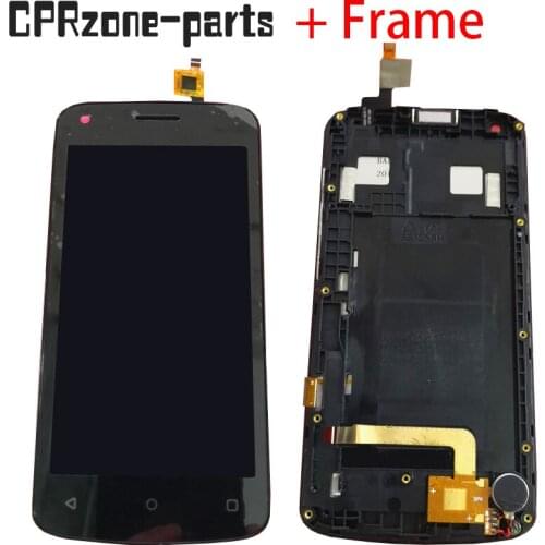 4.5" Black with Frame For Fly Nimbus 14 FS456 LCD display with touch screen digitizer sensor panel assembly