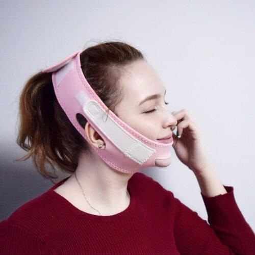 Facial Massager Tool V Face Shaper Lift Massager Face Slimming Mask Belt Anti Wrinkle Reduce Double Chin Bandage Thin Face 1pcs