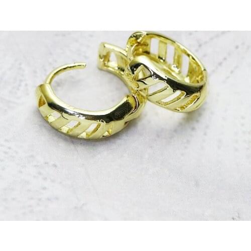 10Pairs Gold Round Earrings Hoop earrings Drop shape Hollow shape earrings Gold color earrings Gift for women jewelry51542