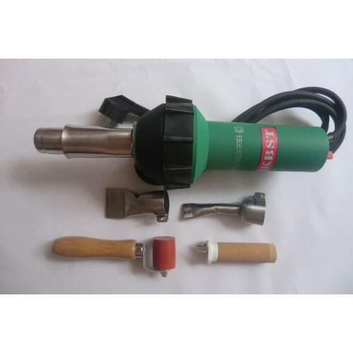 220V 1600W Plastic Welder Hot Air Gun Welding Heat Gun rod Gas Vinyl Hot Air Gas Pistol
