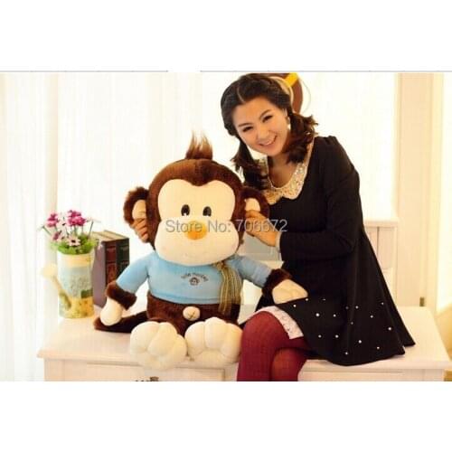 Large 65cm lovely monkey plush toy, throw pillow , birthday gift s0819