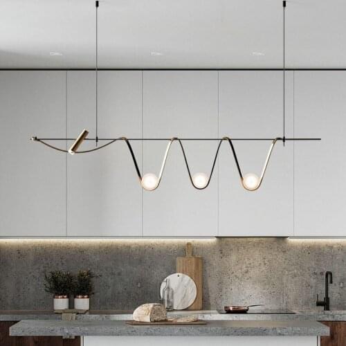 Decoration Belt Pendant Lighting For Dinning Room Modern Spot LED Pendant Lamp Creative Designer Pendant Lights