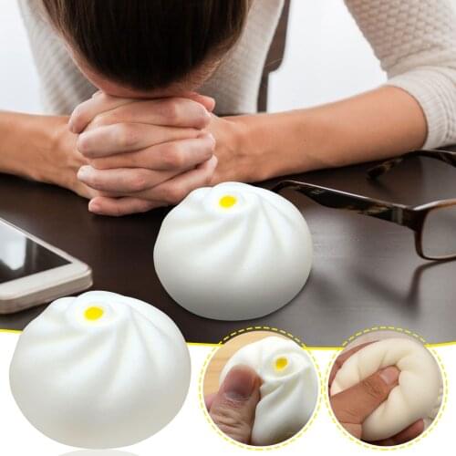 Jumbo Steamed Bun Squishying 15cm Slow Rising Toy Scented Food Collection Decor Toy Gift For Children