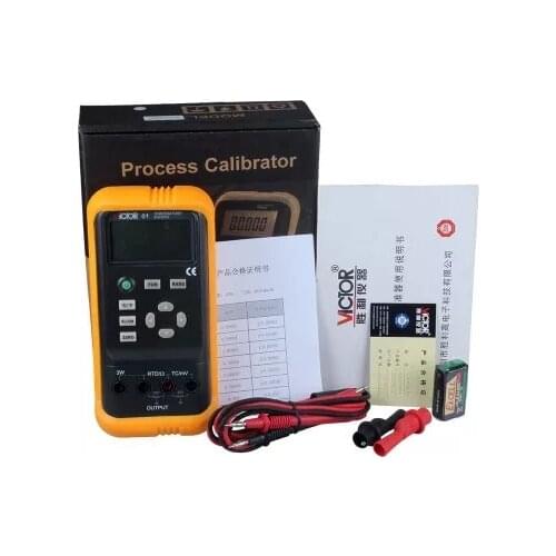 VICTOR 01 Temperature Calibrator Output 100mV/1000mV Instrument Calibration Process Output Thermocouple / RTD Signal VC 01