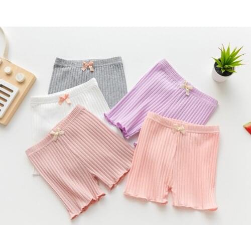 2020 Summer Childrens Safety Shorts Korean 95% Cotton Girls Shorts Childrens Leggings Baby Girls Shorts
