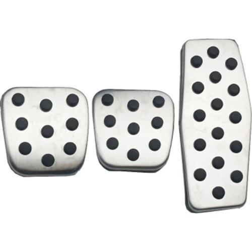 Manual / Auto Stainless steel Car Pedal Pads Cover For Vauxhall Opel corsa cascada zafira for Buick