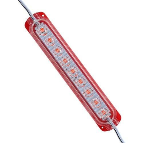POWERMASTER SINGLE COLOR RED LED MODULE 14*32.5 2835 24 VOLT 2.4 WATT