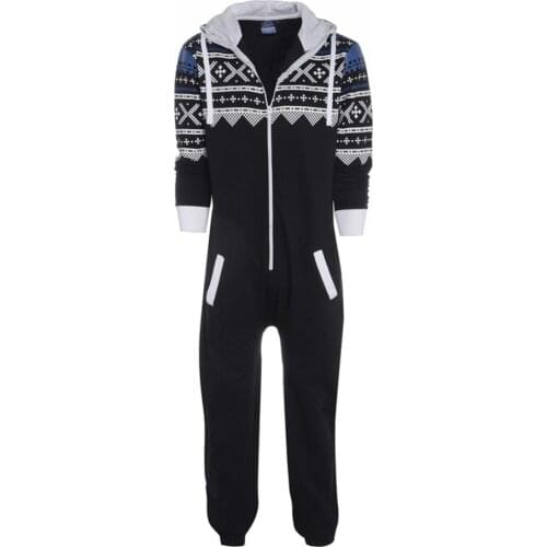 Unisex Pyjamas Adult Pajamas Onesies Men Women One Piece Sleepsuit Sleepwear Casual Lounge Clothes for Christmas Halloween