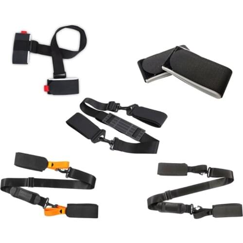 Ski Harness Shoulder Strap Hand-Held Double Snowboard Bandage Carriers Multifunctional Handle Nylon Belt