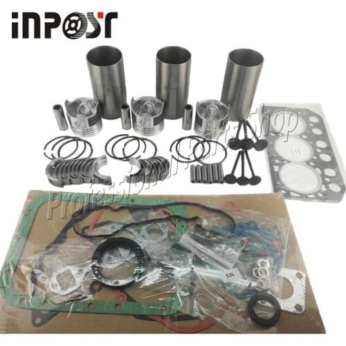 S3L2 S3L Overhaul Rebuild Kit Piston Ring Cylinder liner Gasket for Mitsubishi EB250 EB300 EB306 Excavator