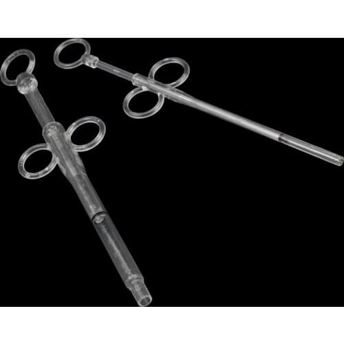 Long Tube Birds Feeding Syringe ABS Plastics Baby Birds Parrot Pigeon Young Chick Food Medicines Rearing Equipment 2 Pcs