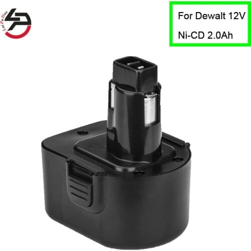 DC9071 12V Ni-CD 2.0Ah Replacement Power Tool Battery For Dewalt DE9074 DE9037 DE9071 DE9074 DE9075 DW9071 DW9072 DW9074