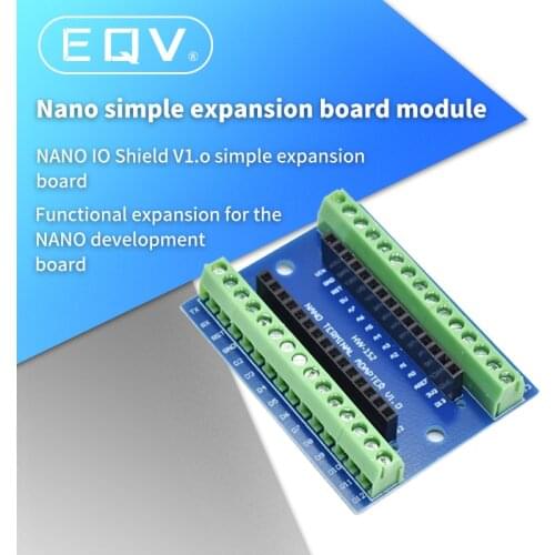 Standard Terminal Adapter Board For Arduino Nano 3.0 V3.0 AVR ATMEGA328P ATMEGA328P-AU Module Expansion Shiled Module