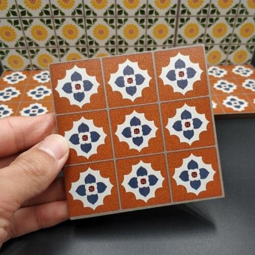 In Stock 1/6 Scale Figure Scene Accessories Mini Furniture Retro Floor for 12 Inches Action Figure