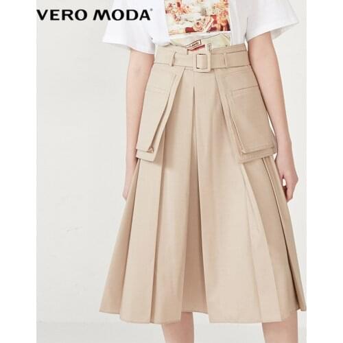 Vero Moda Detachable Waist Belt Decoration High Waist Skirt|320216521