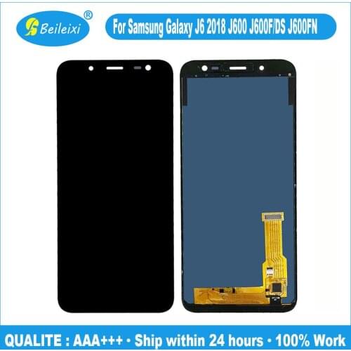 For Samsung Galaxy J6 2018 J600 J600F/DS J600FN J600L J600N J600G/DS LCD Display Touch Screen Digitizer Assembly Replacement