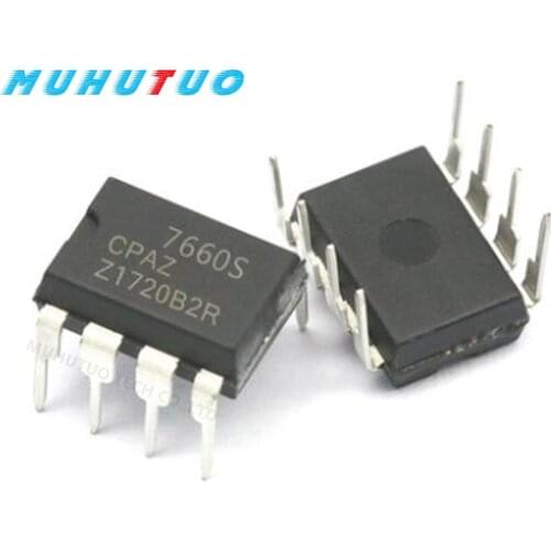 10PCS ICL7660SCPA ICL7660S 7660 line DIP8 authentic