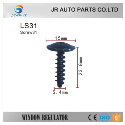 10x General screws, metal clips, water pipes