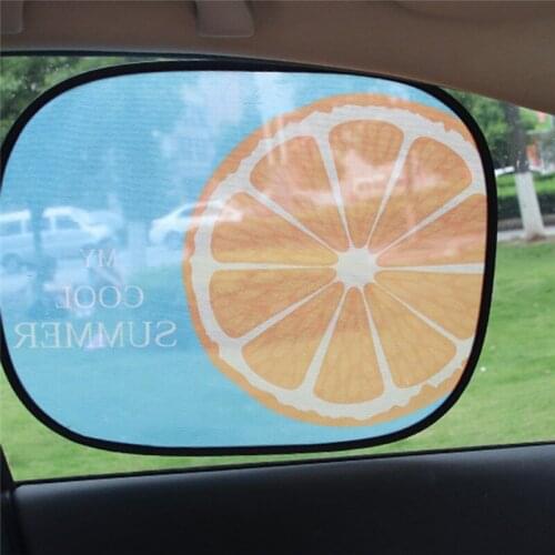 2Pcs/set Baby Sun Shades Blocks Cartoon Sunscreen Insulation Visor Car Sun Block For Kids Hot Sale Curtain Side Block