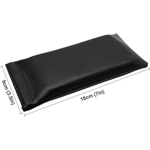 2021 Fashion Leather Sunglasses Box for Women Eyeglass Case Portable Soft Men Sunglasses Bag Holder Accessories