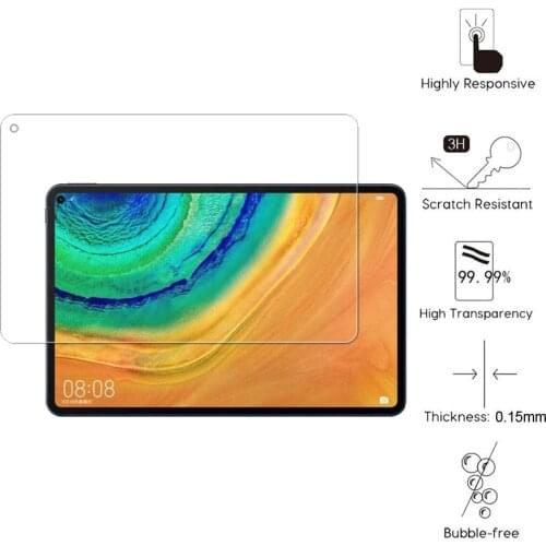3PCS Tablet Film For Huawei MatePad Pro 10.8 12.6 / MatePad 10.4 11 Mate Pad T8 8.0" T10 T10S 10.1 Anti-Water Screen Protector