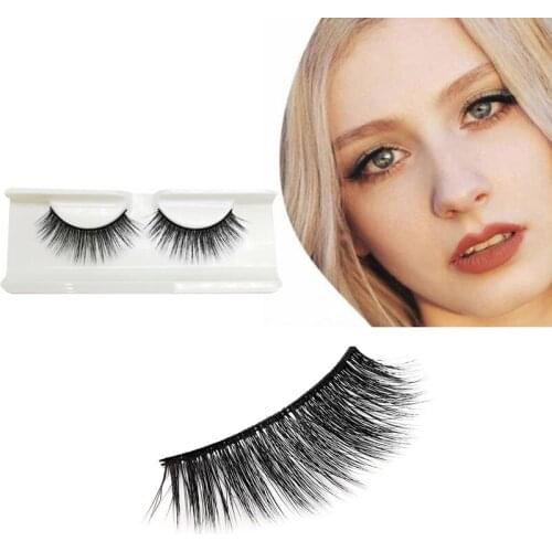 DUOMEIJIE 3D Mink Lashes Natural False Eyelashes Dramatic Volume Fake Lashes Makeup Eyelash Extension Silk Eyelashes