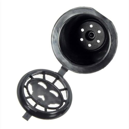 4x Refillable Reusable Easy Installation Coffee Capsules Cup For Nespresso Machines Spoon Coffeware Sets