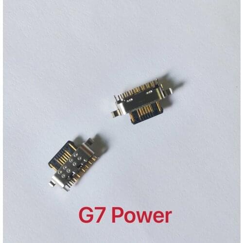 50pcs For Motorola Moto G7 Power G7 plus g7 play USB Charging Port Jack Socket Dock Connector Charger Dock Plug
