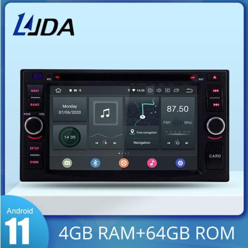 LJDA Android 10.0 Car DVD Player For Kia Carnival Ceed Cerato Carens Optima SPORTAGE GPS Stereo 2 Din Car Radio Multimedia DSP