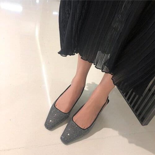 FERLENZ Big Size Gentle fairy wind pointed thin-heeled butterfly-tied shoes