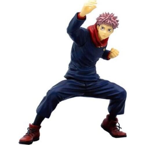19cm Jujutsu Kaisen Anime Figure Itadori Yuji Action Figure Gojo Satoru Figurine Collectible Model Doll Toys