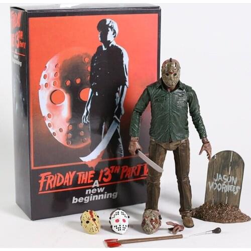 NECA Party A New Beginning Jason Voorhees 7" Action Figure Collection