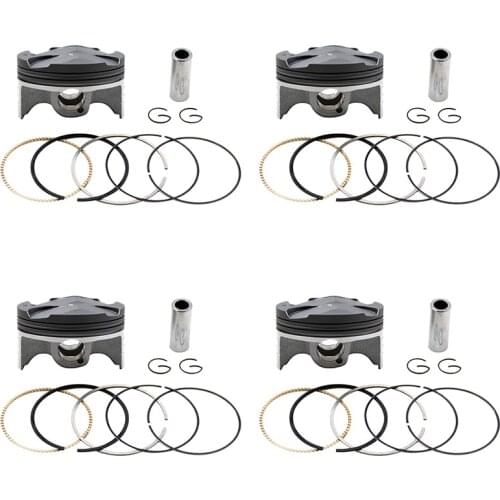 4pcs Piston Rings Kit STD +50 +100 67mm 67.5mm 68mm For HONDA CBR600 CBR 600 F5 13101-MEE-000 Motorcycle Engine Parts